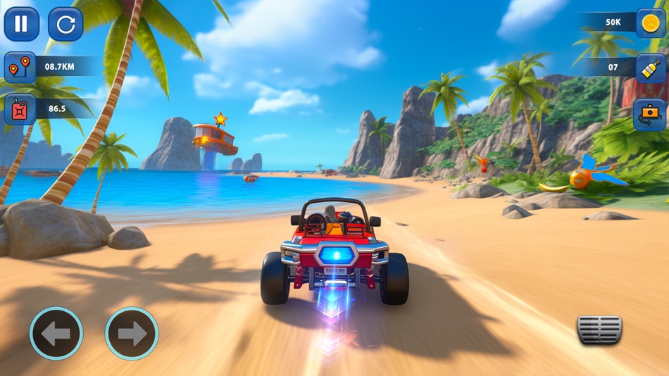 #5. Beach Car: Buggy Racing Games (iOS) 由: OCCESS LLC