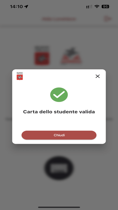 Operatore Carta dello Studente Screenshot