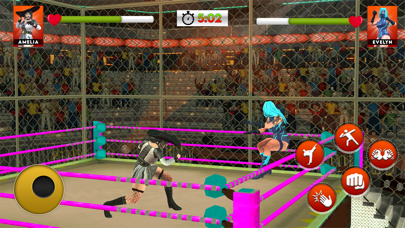 Wrestling Girls Empire Games Screenshot