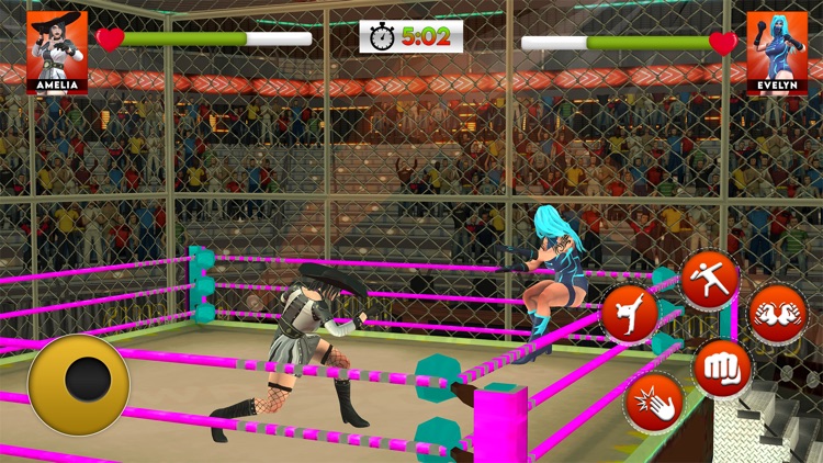 Wrestling Girls Empire Games screenshot-4