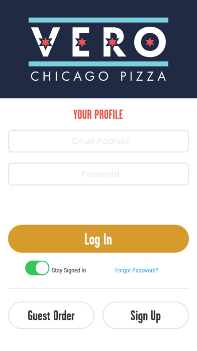 Vero Chicago Pizza Screenshot