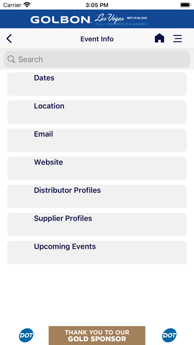 Golbon Events Screenshot
