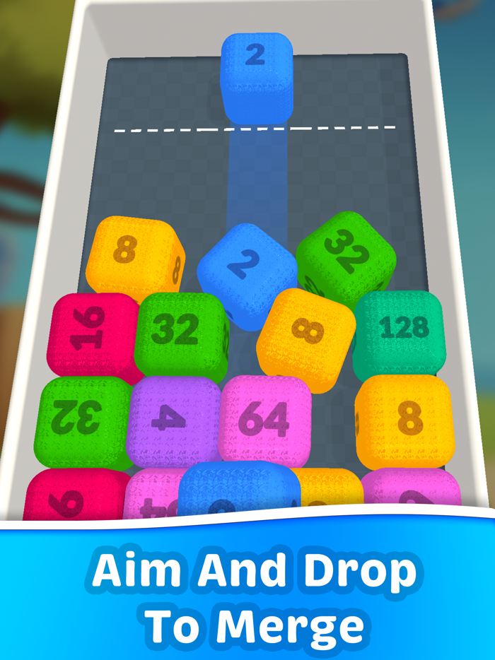 Color Merge Number Blocks