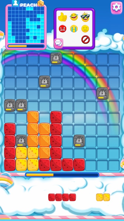 Gummy Blocks Battle screenshot-3