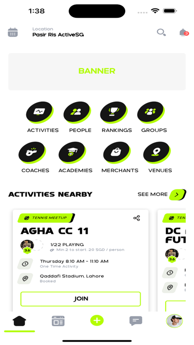 Playyoff - Connecting Players Screenshot
