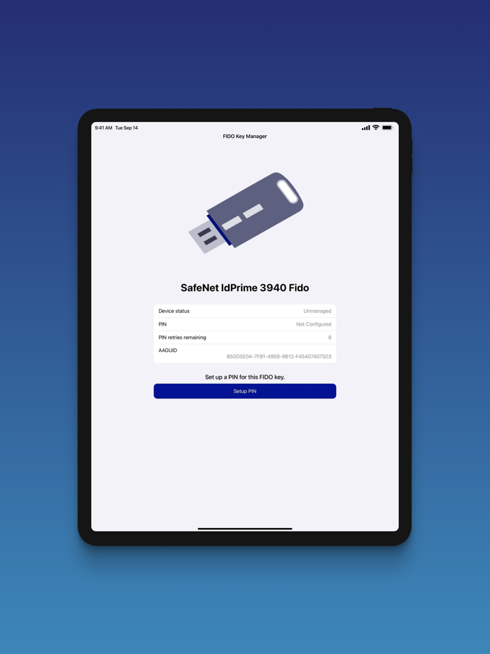 SafeNet FIDO Key Manager