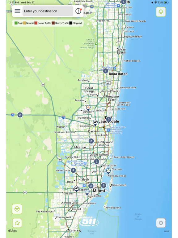 Screenshot #5 pour Florida 511 (FDOT Traffic)