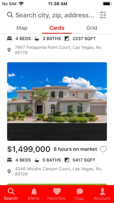 Las Vegas Home Search Pro Screenshot