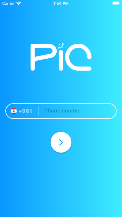 PiC Mobile App Screenshot