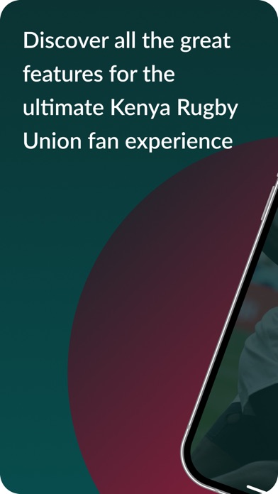 Kenya Rugby Union Screenshot