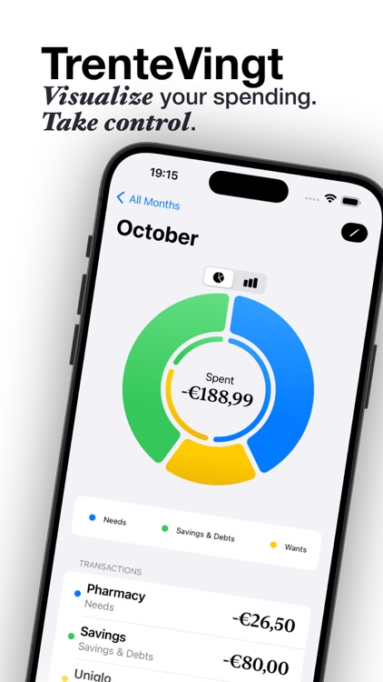 TrenteVingt - Budget Tracker