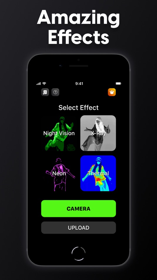 #2. Night Vision: Camera Effect (iOS) 由: Tair Olzhasev