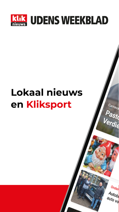 Kliknieuws: Udens Weekblad Screenshot
