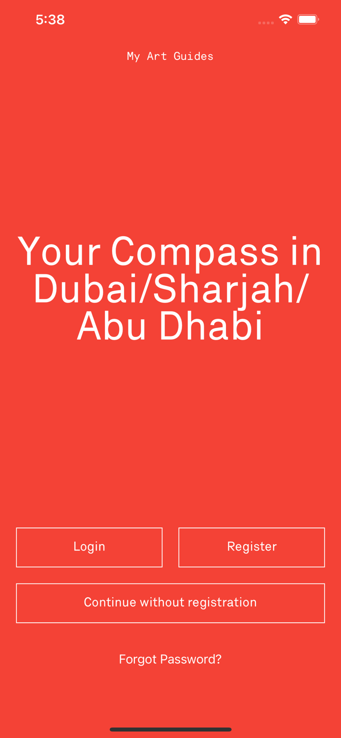 My Art Guide UAE 2022