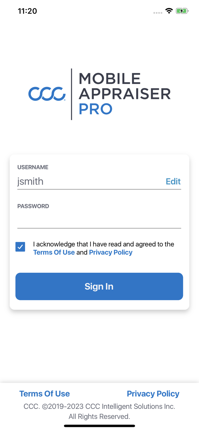 CCC® Mobile Appraiser Pro