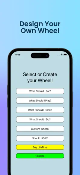 Game screenshot What Should I? : Spin Wheel hack