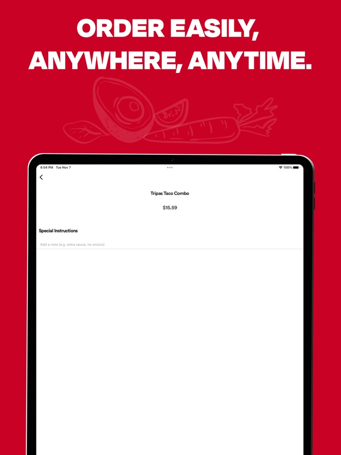 El Super Taco Ordering