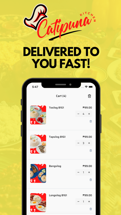 Catipuna Kitchen - Fast Food Screenshot