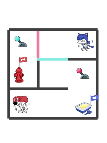 Toilet Maze: Cat & Dog Puzzleのおすすめ画像1