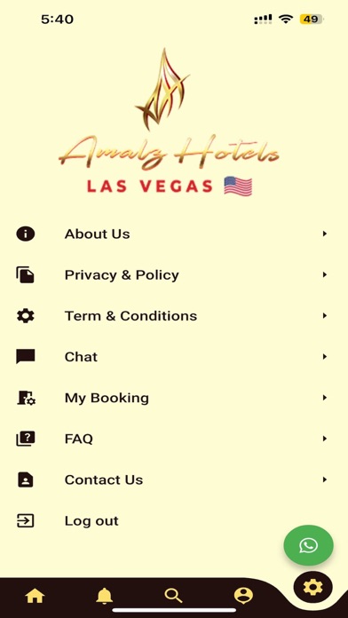 Amalz Hotels iPhone screenshot 4 - Business app