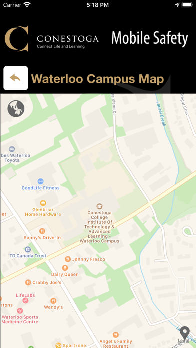 Conestoga Mobile Safety Screenshot