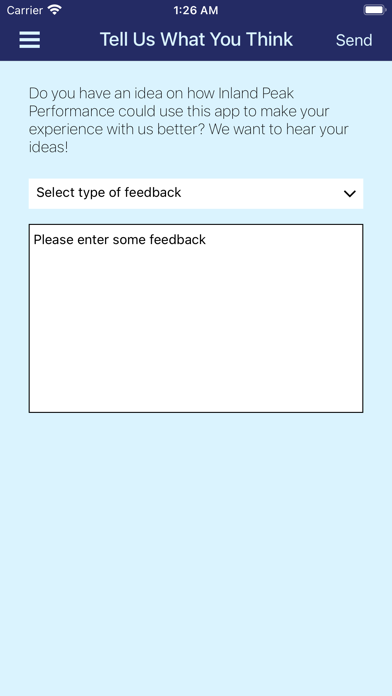 Inland Peak Performance Screenshot