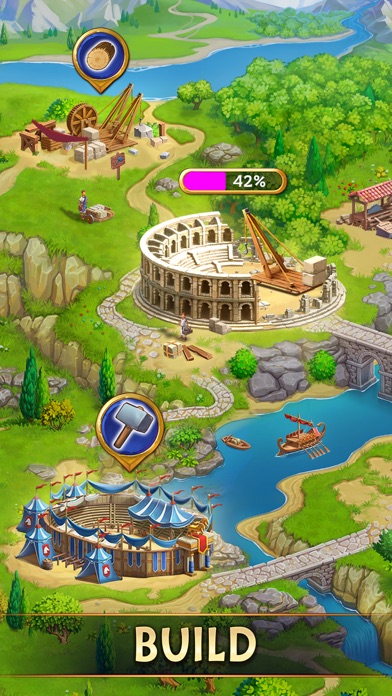 Jewels of Rome・Match-3 Puzzles Screenshot