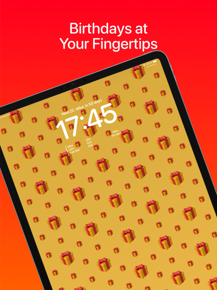 Birthday Reminder - BDayz