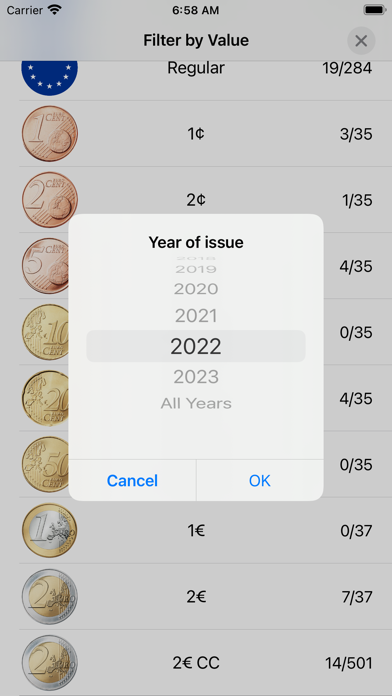 Euro Coins Screenshot