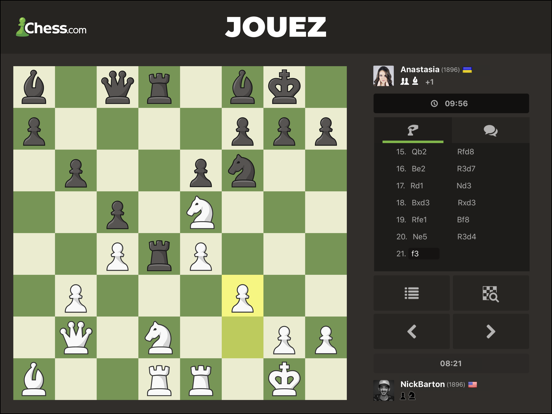 Screenshot #5 pour Échecs - Jouer et apprendre