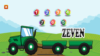 Leren tellen -Interactief spel Screenshot