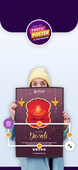 Game screenshot Fiesta Poster Flyer Maker 2022 mod apk