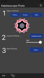 kaleidoscope photo iphone screenshot 3