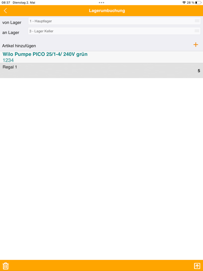 EasyTec mobile Lagerverwaltung