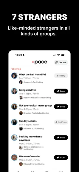 Game screenshot Pace: Live video groups apk