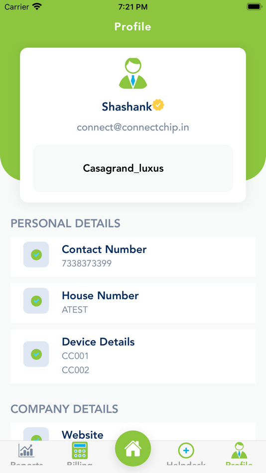 #4. Greeneria Smart Water Meter (iOS) 由: Connectchip Smart Solutions