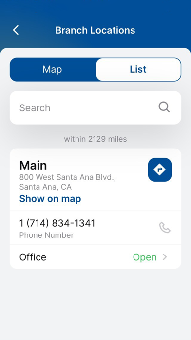 Santa Ana FCU Screenshot