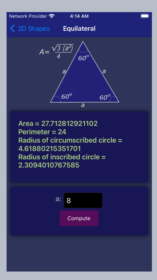 #4. Area and Volume Calculator (iOS) 由: Anas Abubakar