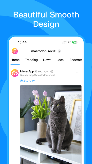 Maser for Mastodon Screenshot