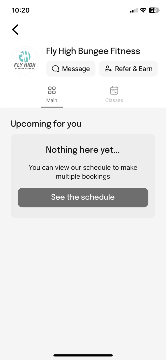 Fly High Bungee Fitness