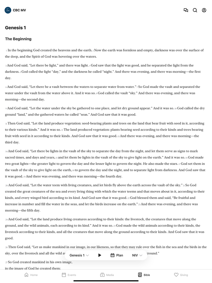 Covenant Baptist Church MV