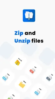 easy unzip / zip files iphone screenshot 1