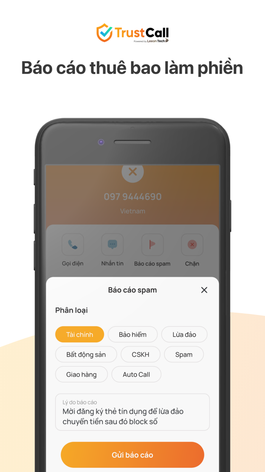 #5. TrustCall (iOS) 由: LEEON CYBER SECURITY JOINT STOCK COMPANY