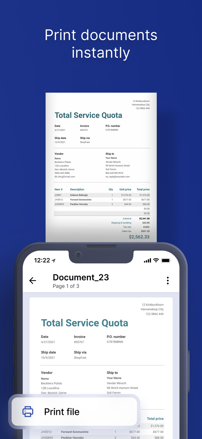 Easy Scanner Camera to PDF