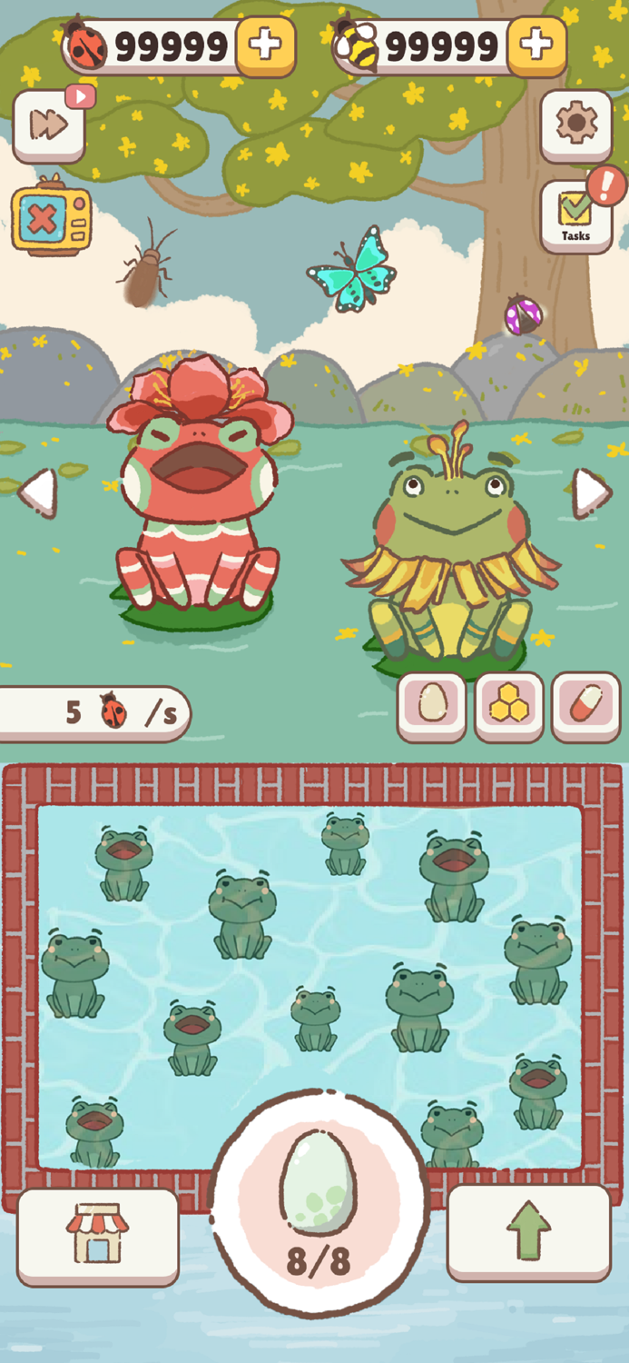 Frog Idle