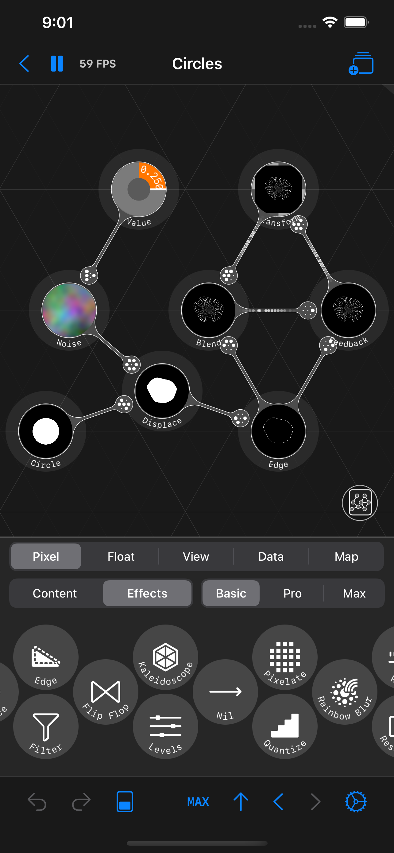 Circles - Node Editor