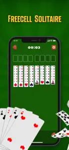 Freecell Solitaire Game App screenshot #1 for iPhone