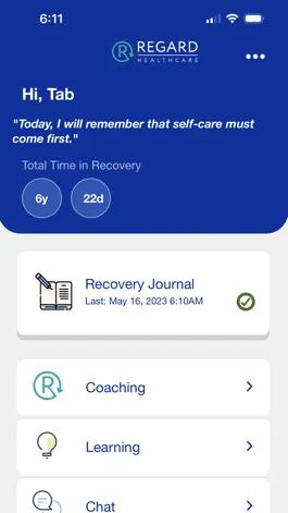 Game screenshot Regard Healthcare Coach apk