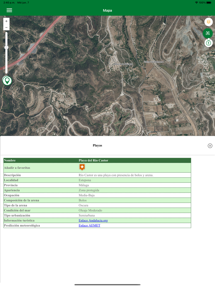 Catálogo General de Playas