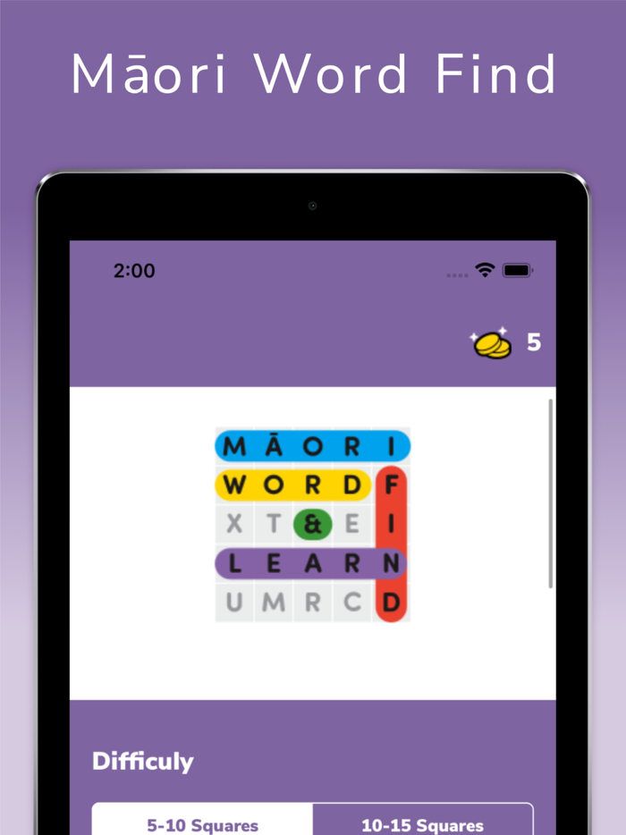 Māori Word Find and Learn
